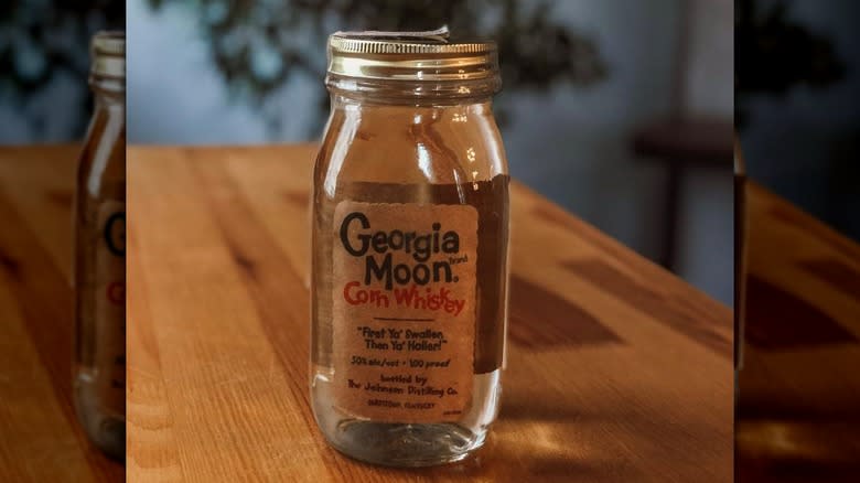 Georgia Moon Corn Whiskey jar
