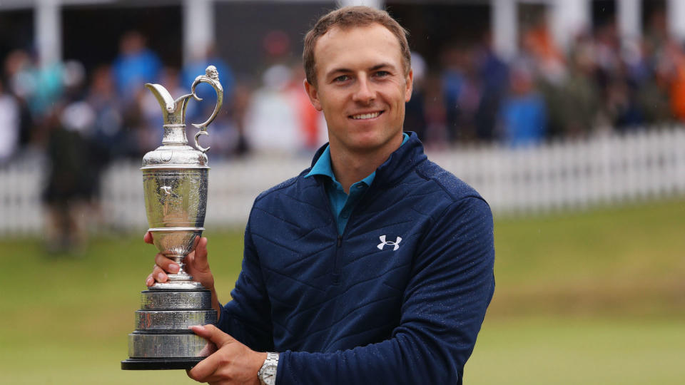 Jordan Spieth has three majors in the bag. Can he grab a fourth this week? (AP)