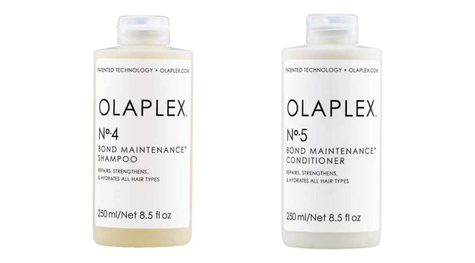 "I've been a devout user of&nbsp;<a href="https://fave.co/2wQb1ys" target="_blank" rel="noopener noreferrer">Olaplex hair products</a>&nbsp;for a few years now. I turned onto the brand after dying my hair platinum blonde nearly four year ago. I was in search of products to maintain&nbsp;my hair's integrity during the color process, between treatments and ultimately afterwards when I knew I'd eventually want&nbsp;to transition to a more natural bottle blonde. My stylist recommended&nbsp;<a href="https://fave.co/3ctTviq" target="_blank" rel="noopener noreferrer">Olaplex No. 3 Hair Perfector</a>&nbsp;as a leave-in treatment, but since then&nbsp;<a href="https://fave.co/2wQb1ys" target="_blank" rel="noopener noreferrer">Olaplex has come out with way more at-home products</a>&nbsp;for strengthening hair, including the&nbsp;<a href="https://fave.co/30emPE2" target="_blank" rel="noopener noreferrer">No. 4 Shampoo</a>&nbsp;and&nbsp;<a href="https://fave.co/2PfsxSF" target="_blank" rel="noopener noreferrer">No. 5 Conditioner</a>. I've now been using&nbsp;<a href="https://fave.co/30emPE2" target="_blank" rel="noopener noreferrer">the Olaplex shampoo</a>&nbsp;and&nbsp;<a href="https://fave.co/2PfsxSF" target="_blank" rel="noopener noreferrer">conditioner</a>&nbsp;for a few months now and can confidently say my strands feel healthier, smoother and stronger these days. I only wash my hair once or twice a week, but in between washes, I also like to use the&nbsp;<a href="https://fave.co/2VG56Vb" target="_blank" rel="noopener noreferrer">Olaplex No. 7 Bonding Oil</a>&nbsp;on the ends of my locks or especially before heat styling. Can you tell I'm an Olaplex fan?"&nbsp; <strong>&mdash; Brittany Nims, Head Of <a href="https://www.huffpost.com/life/topic/finds" target="_blank" rel="noopener noreferrer">HuffPost Commerce﻿</a></strong><br /><br />&nbsp;<a href="https://fave.co/3ctVjIe" target="_blank" rel="noopener noreferrer">Normally $28 each, get them on sale at Sephora</a>.