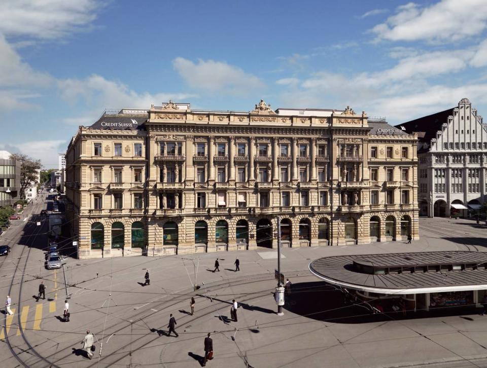 Credit Suisse headquarters in Zurich