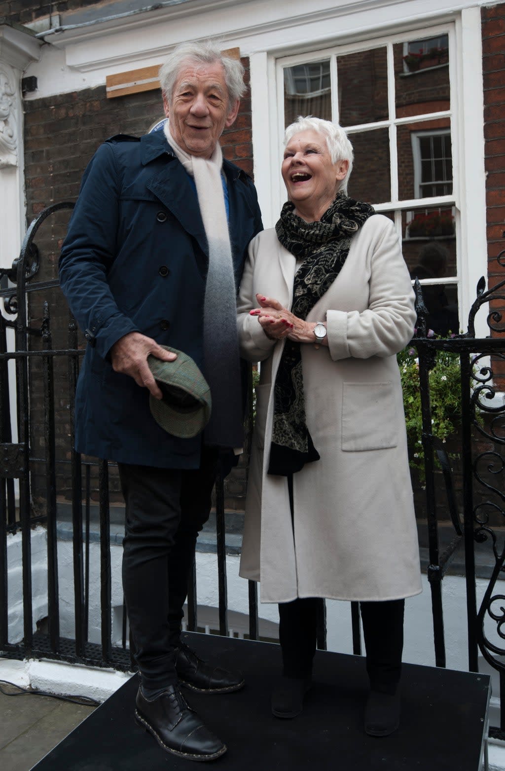 Dame Judi Dench and Sir Ian McKellen have paid tribute to the late Sir John Gielgud during a memorial service at Westminster Abbey (Lauren Hurley/PA) (PA Archive)