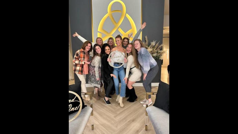 Abby Ostronic loved her shopping experience at The One Bridal, where her stylist welcomed her and eight of her close friends and family. Weeks before the wedding, she worried the dress might not arrive to her in time.