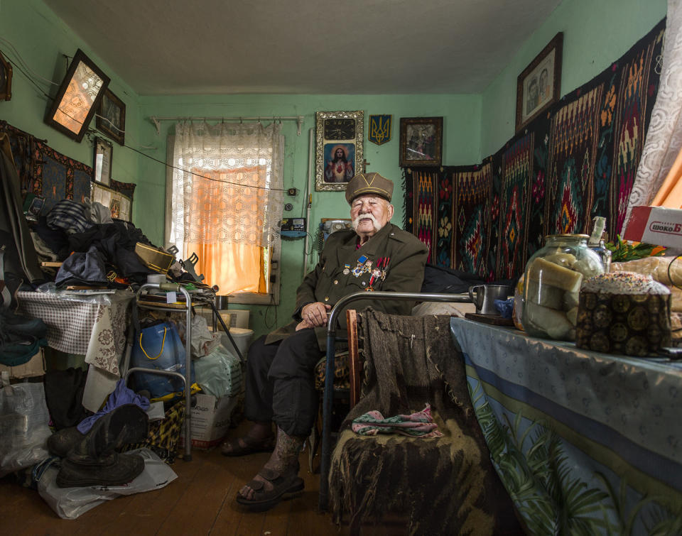 "Veterans" is a series of portraits of people who took part in&nbsp;World War II.&nbsp;