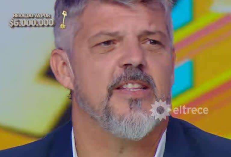 Maximiliano participó de Los 8 escalones de los 3 millones y sorprendió a todos con su talento artístico (Foto: Captura de TV / eltrece)