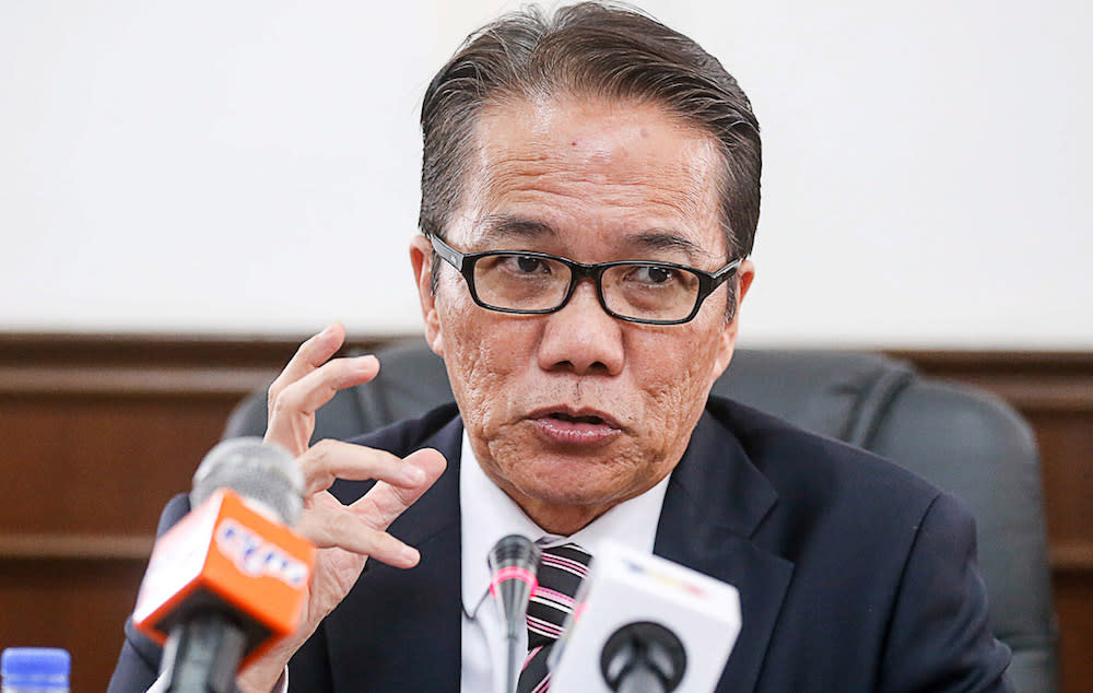 On speculation that the transfers of secretaries-general were to address this problem, Liew said this was not supported by facts. — Picture by Sayuti Zainudin