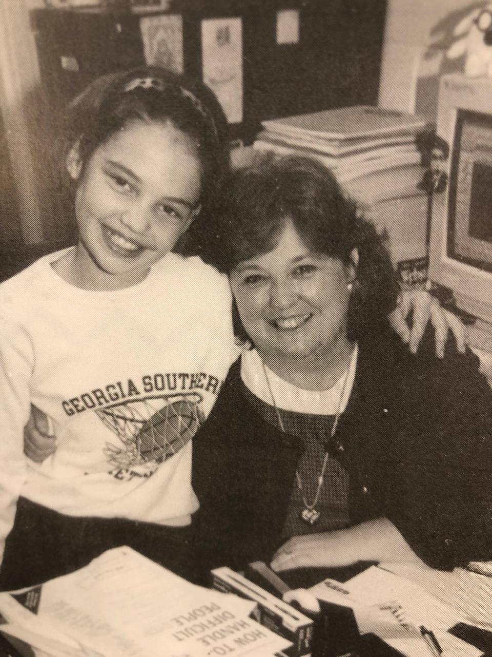 Cindi Kobleur during her days as longtime principal of Marshpoint Elementary School.