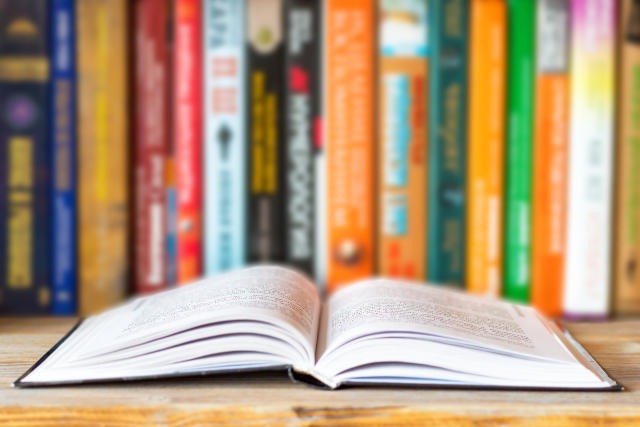 Stack Of Old Books High-Res Stock Photo - Getty Images