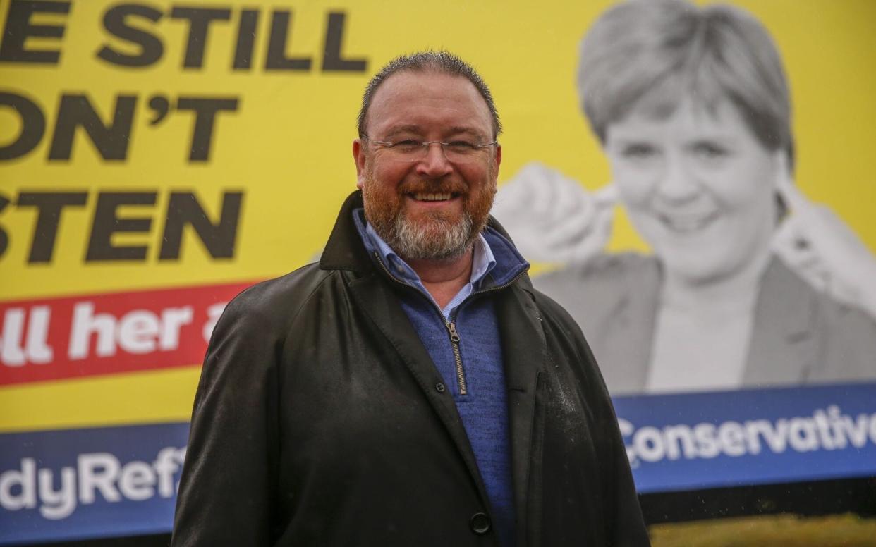 David Duguid was replaced as MP for Aberdeenshire North and Moray East by Russell Findlay