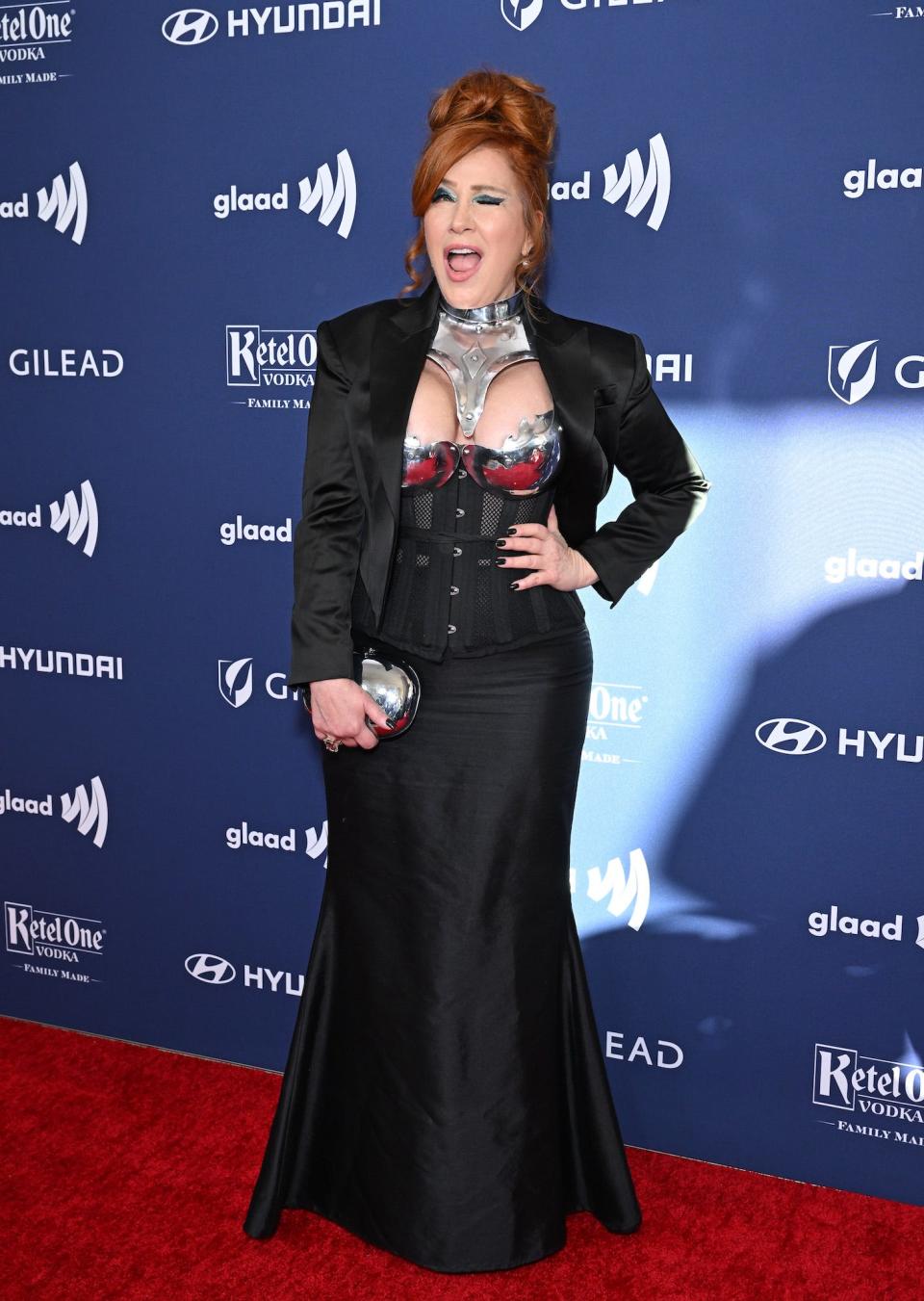 Lisa Ann Walter at the 2023 GLAAD Media Awards.