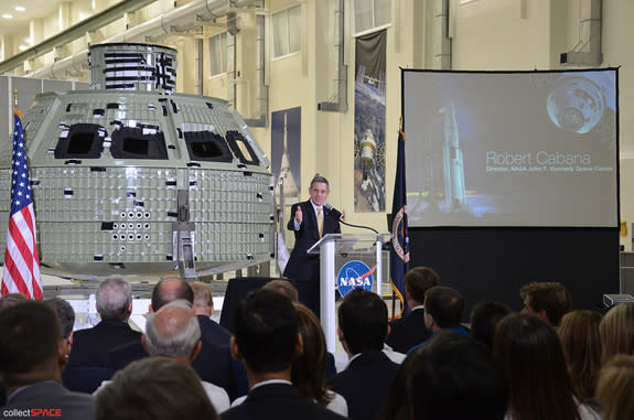 NASA Unveils Orion Space Capsule for 2014 Test Launch