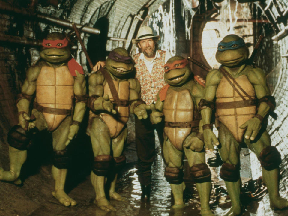 Im Jahr 1990 wollte nahezu jeder einer von den &quot;Teenage Mutant Ninja Turtles&quot; an Halloween sein. (Bild-Copyright: Golden Harvest/New Line/Kobal/REX/Shutterstock)