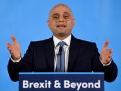 Britain's Home Secretary Javid launches his campaign for the Conservative Party leadership in London