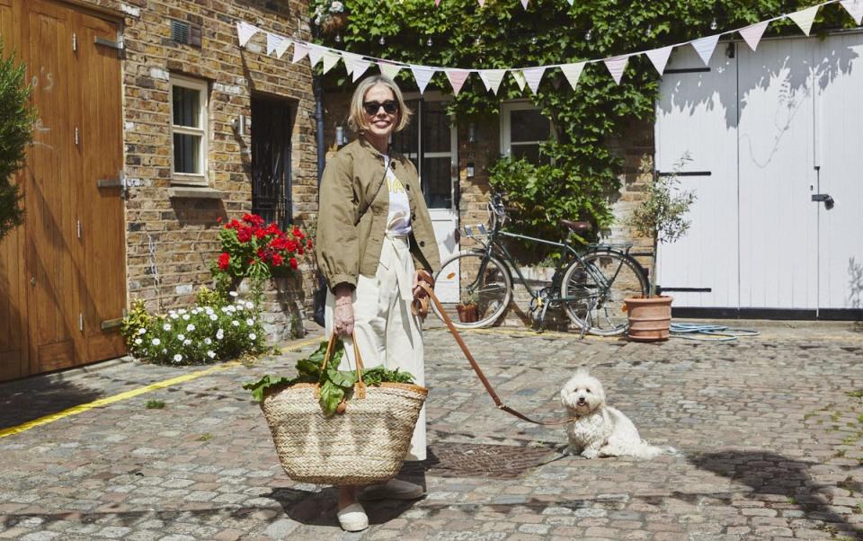 Why you should dress well to run errands - trust me - Sarah Brick. Hair and make-up by Rachael Thomas using Dr Barbara Sturm