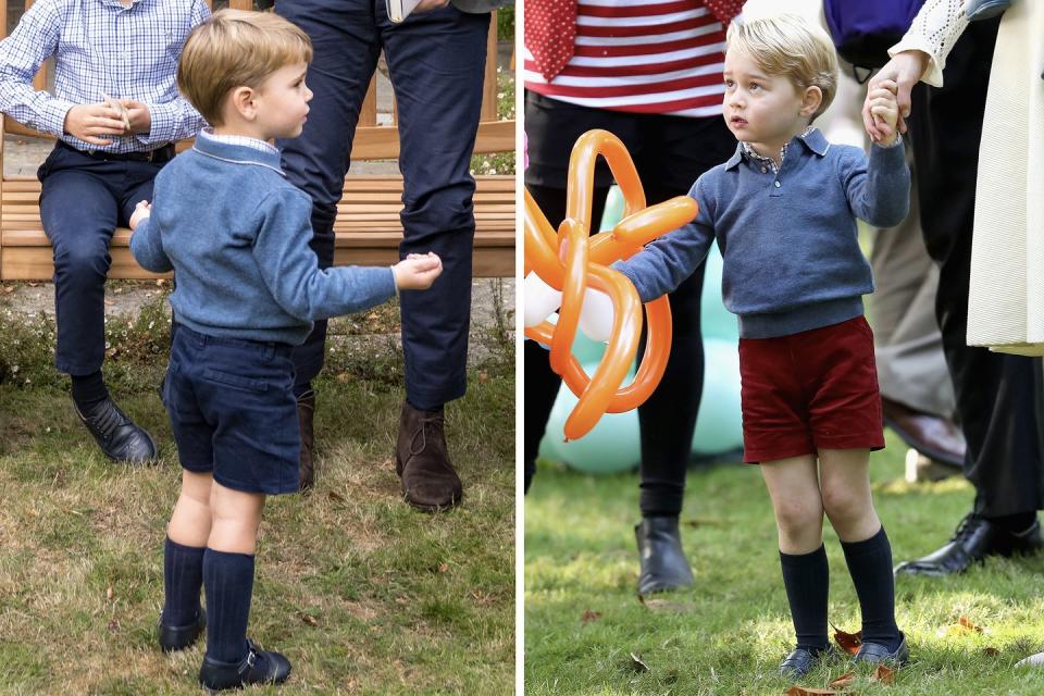 9 Times Prince George, Princess Charlotte, and Prince Louis Rocked Hand-Me-Downs