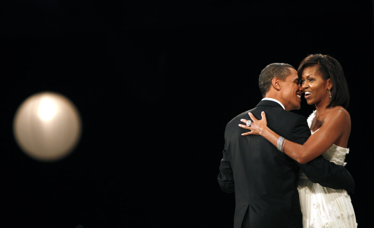Michelle Obama is getting a special shoutout from husband Barack on her 57th birthday. (Photo: REUTERS/Carlos Barria)