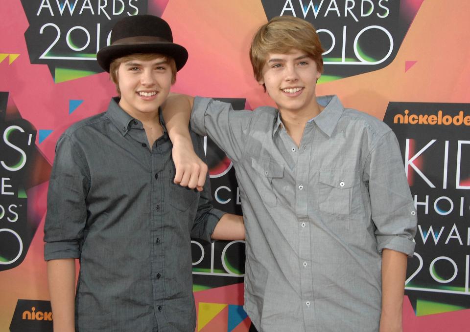 Dylan und Cole Sprouse bei den Nickelodeon's Kids' Choice Awards (Bild: ddp/interTOPICS/Globe Photos)