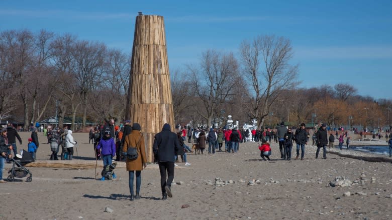 8 art installations on Toronto beaches aim to draw people outside