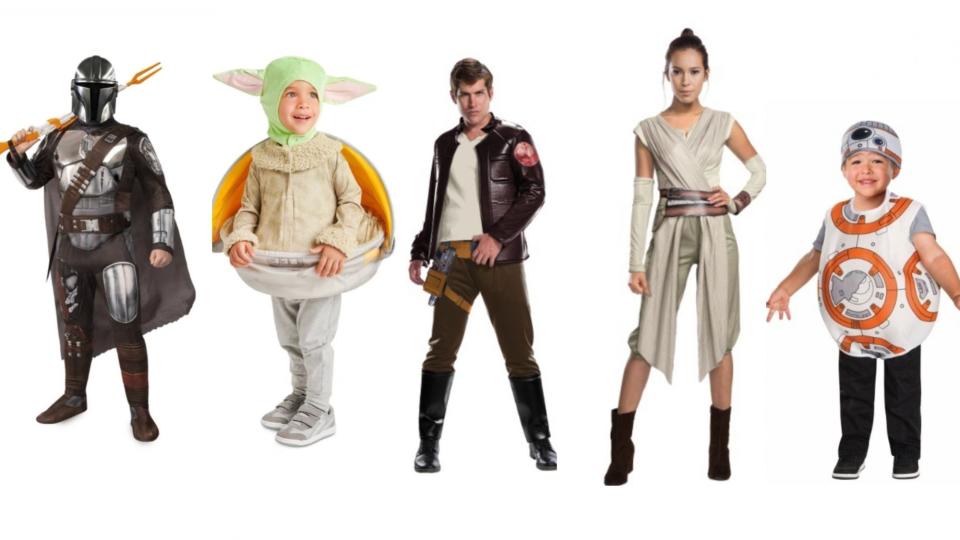 The force will be with you when you're all dressed as your favorite Star Wars characters.