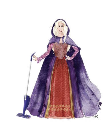 <p>Courtesy</p> EXCLUSIVE: A photo of the illustration for Sarah&#39;s costume.