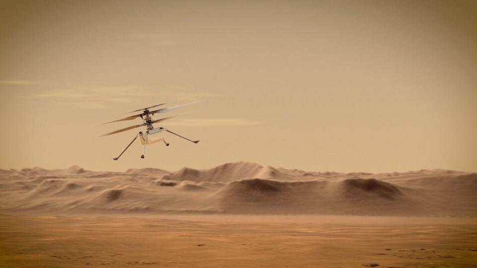 2021-2023: The Ingenuity Helicopter Launches