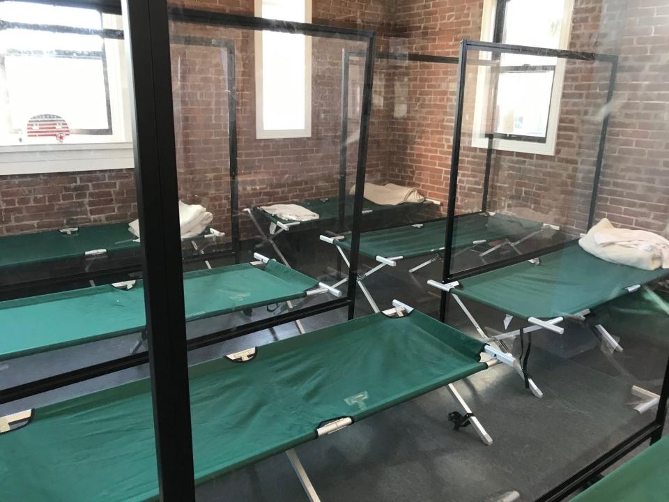 The city of Passaic has set up cots in its Dignity House, which it created as a resource center to assist the city's homeless to transition from living on the street, after weather triggered a Code Blue.