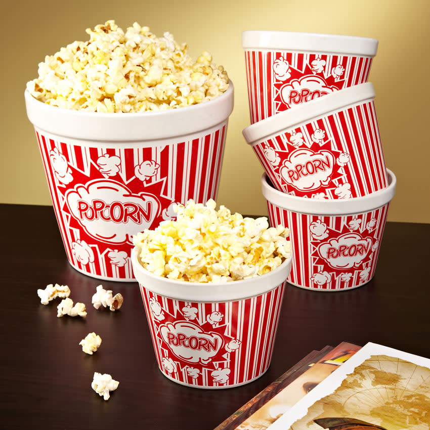 Ceramic Popcorn Bowls