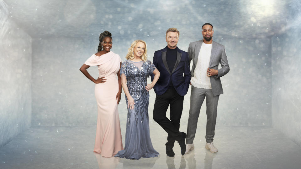 Jayne Torvill and Christopher Dean are judges on the show along with Ashley Banjo and Oti Mabuse. (ITV)