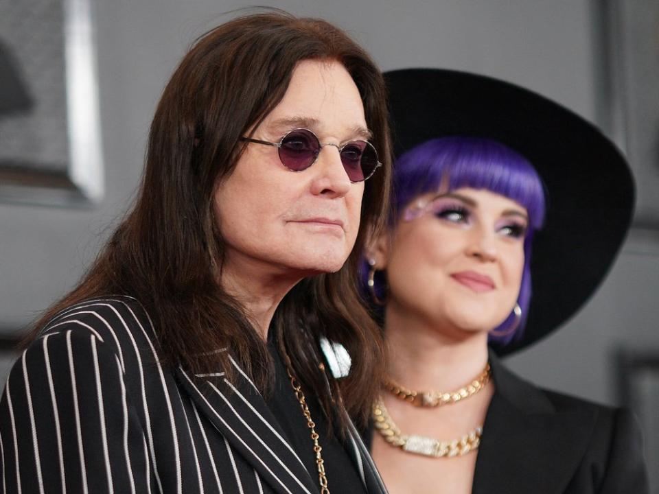 Ozzy und Kelly Osbourne bei den 62. Grammy Awards. (Bild: imago/MediaPunch)