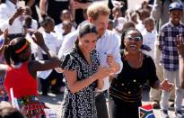 Prince Harry and Meghan begin their Africa tour in Cape Town