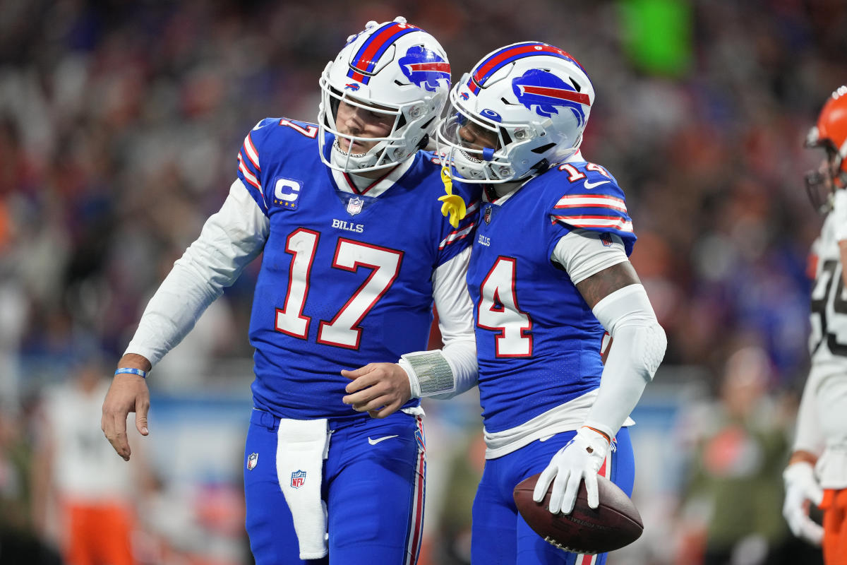 Where Josh Allen, Stefon Diggs rank among NFL leaders post-Browns