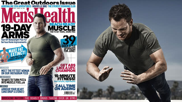 Chris Pratt went from the lovable, pudgy Andy Dwyer on <em>Parks and Recreation</em> to the incredibly buff Peter Quill on <em>Guardians of the Galaxy</em> in what seemed like overnight. But the new action star says he had a very real struggle with his health before he finally decided to do something about it. "I'd gone back and forth, lost weight for <em>Moneyball</em>, got fat again, then trimmed down for <em>Zero Dark Thirty</em>, then gained it all back again for Andy," Pratt recalls to <em>Men's Health UK</em> (via <em>Daily Mail</em>). "That's when I saw <em>Zero Dark Thirty</em> and right after walking out I was like: 'I'm going to get in shape and I'm never going to be fat again.'" <strong> PHOTOS: Shocking Celebrity Weight Loss Transformations </strong> The 35-year-old actor says that his unhealthy habits definitely had an impact on his quality of life. "I was impotent, fatigued, emotionally depressed," Pratt admits. "I had real health issues that were affecting me in a major way. It's bad for your heart, your skin, your system, your spirit." Men's Health So how bad was it? Pratt says he was weighed in at 300 pounds two years ago and would eat three to four hamburgers at every <em>Parks and Rec </em>table read. <strong> WATCH: Chris Pratt and Melissa McCarthy Reveal the Headshots They Never Wanted You to See </strong> "I saw myself in an episode and in the matter of two moments very close together, I thought, 'Oh my God, I'm getting fat,'" he says. "And then almost immediately I did something else and I thought, 'Holy crap, I've never seen myself funnier.' And I put the two together." Pratt credits his image overhaul to exercise and an extreme change in diet, one that he says affected his marriage to Anna Faris. <strong> NEWS: Chris Pratt Drinks a Bottle of Whiskey and Gives Horrible Acting Advice </strong> "We were drinking a lot of wine and having fun. I was her little Hansel out in the woods and she was fattening me up to put me in the fire," he said of his relationship with his wife, whom he married in 2009. "It was like Momma Bear and Papa Bear. She would eat a little bit, I would eat all of mine and the rest of hers." Pratt's new body has done him good so far! He's currently promoting his upcoming blockbuster, <em> Jurassic World</em>, out June 12.