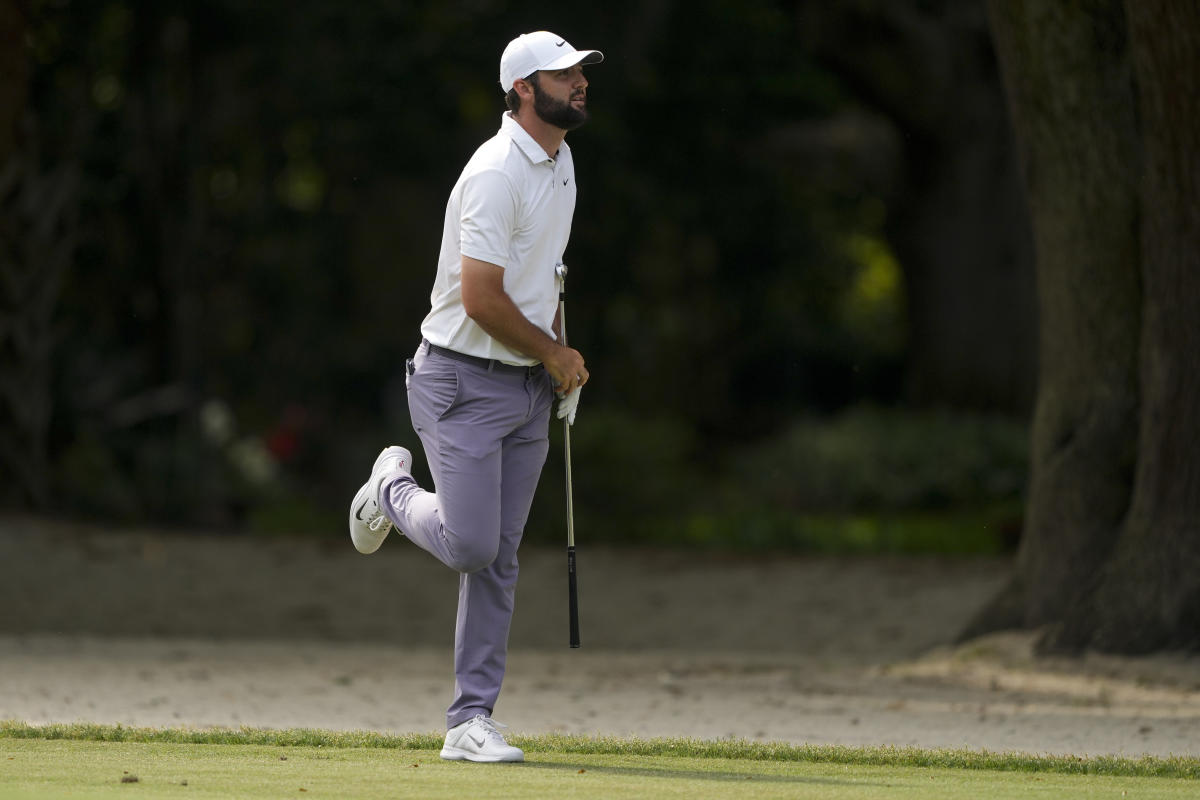 Masters champ Scottie Scheffler posts a 63 and leads the RBC Heritage