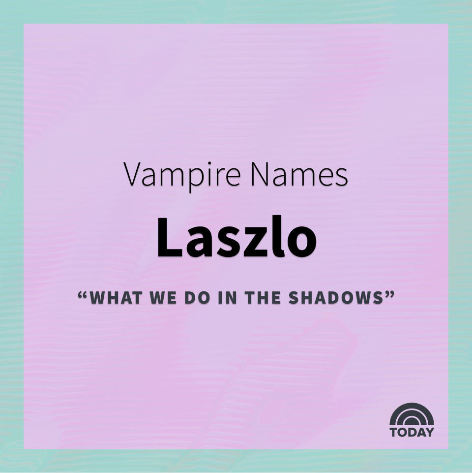 Vampire Names