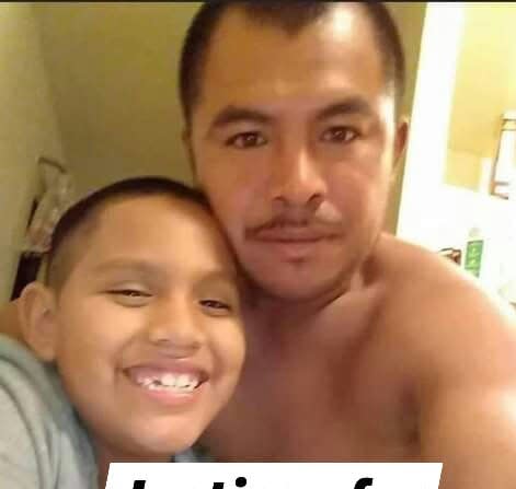 Nicholas Morales-Bessannia is pictured with his son.
