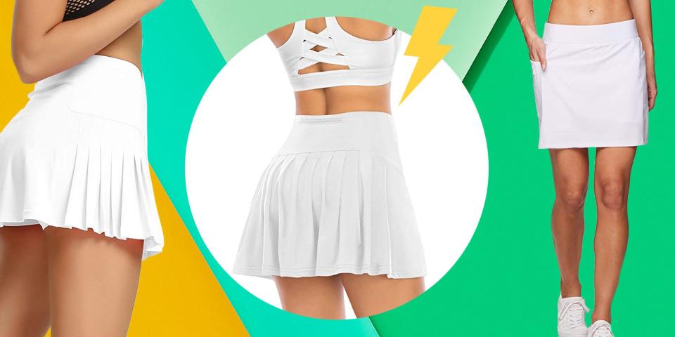 Tennis skirts underline perfectly women's delicious details