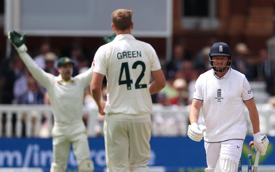 Australia appeal for Jonny Bairstow&#39;s wicket at Lord&#39;s - Rishi Sunak accuses Australia of breaching spirit of cricket with Jonny Bairstow stumping