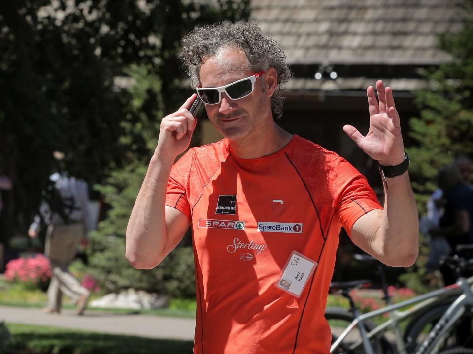 Alex Karp Palantir CEO Sun Valley 2019