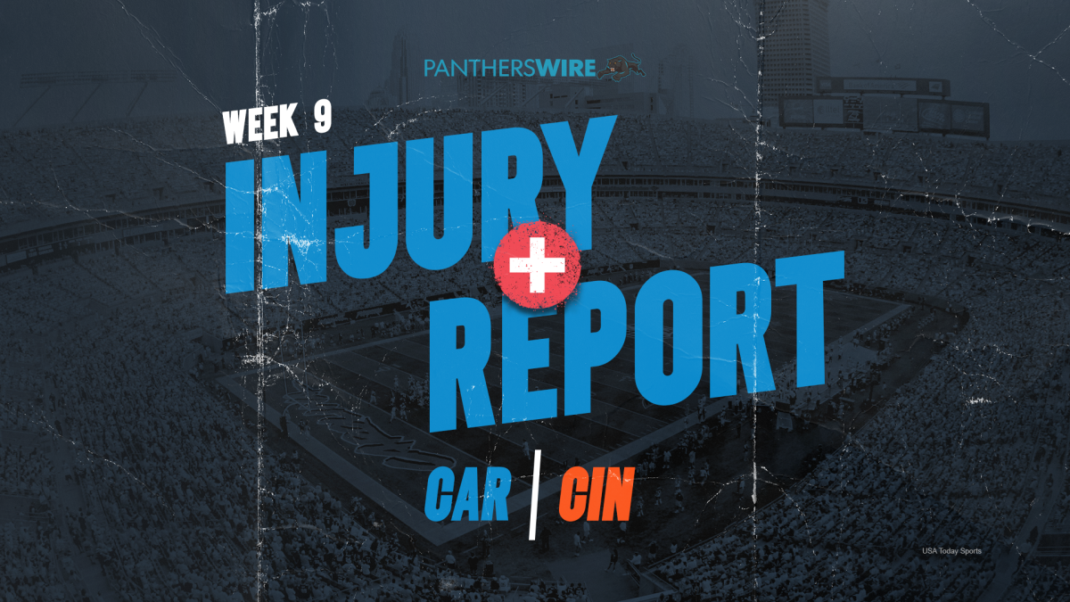 Panthers Final Injury Report: Week 1 2023 - Cat Scratch Reader