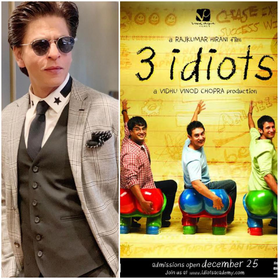 Shah Rukh Khan was offered 3 Idiots