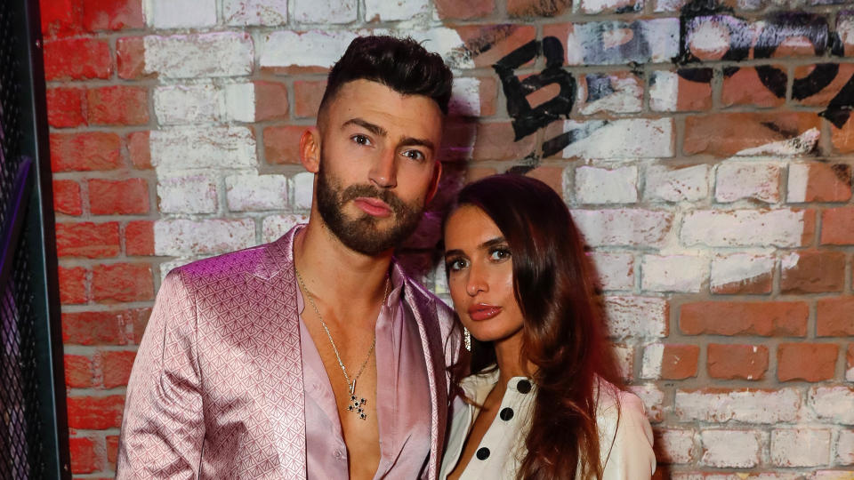 Jake Quickenden and Sophie Church have urged social media companies to do more to identify trolls. (David M. Benett/Getty Images)