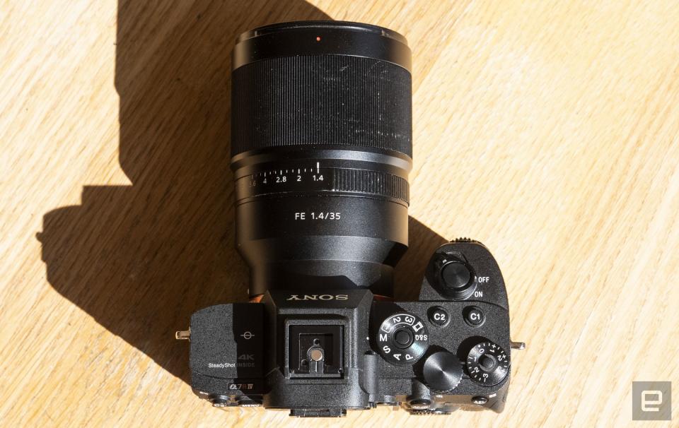 Sony A7R IV full-frame mirrorless camera 