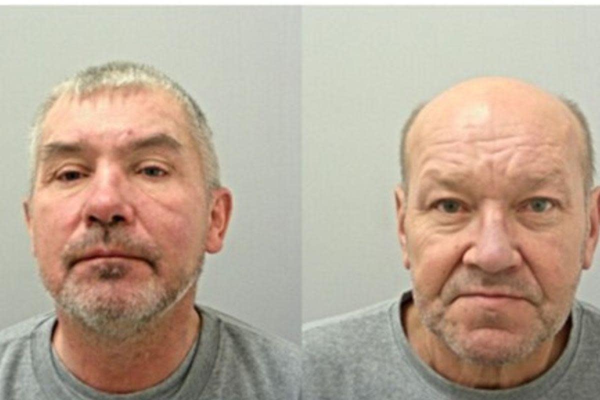 Rimantas Vystartas and Laimonas Prascevicius given life sentences after murdering man <i>(Image: Lancashire Police)</i>