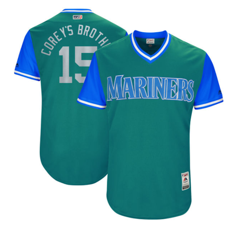 Kyle Seager’s Players Weekend jersey (Image via MLB.com)