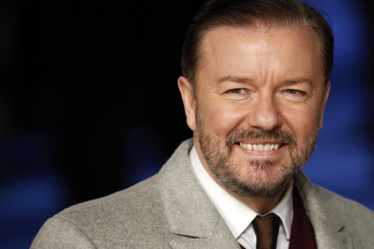 Ricky Gervais will begin touring the UK next week (AFP via Getty Images)