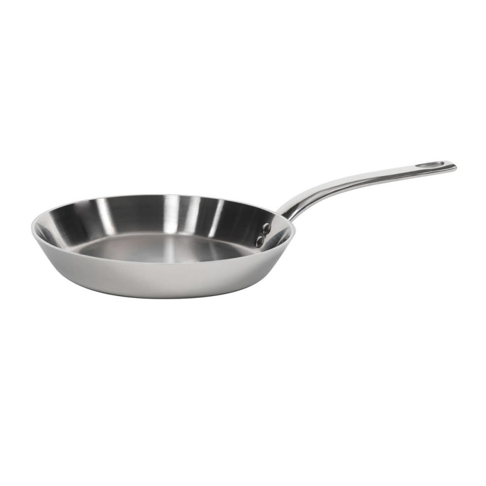 <p><b>Basic 8-Inch Frying Pan <br></b></p><p>Have kids fry up their own breakfast in this 8-inch frying pan from my cooking line! <b>Find it at <a href="http://yahooshopping.pgpartner.com/plr.php?id=21041" rel="nofollow noopener" target="_blank" data-ylk="slk:Amazon.com;elm:context_link;itc:0;sec:content-canvas" class="link ">Amazon.com</a>. </b>$26.25.<br></p>