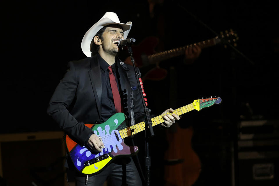 <b>14. Brad Paisley - $12,848,724.84</b><br><br>Brad Paisley performs during The Inaugural Ball at the Washignton convention center during the 57th Presidential Inauguration.