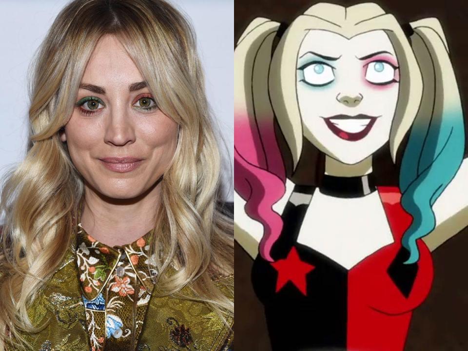 kaley cuoco harley quinn