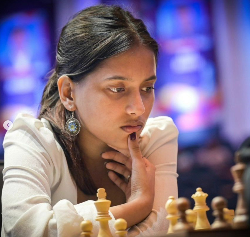 Asian women’s chess champion Divya Deshmukh (divyachess/arbitervivek/Instagram)