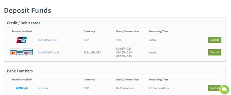 fxtm deposit