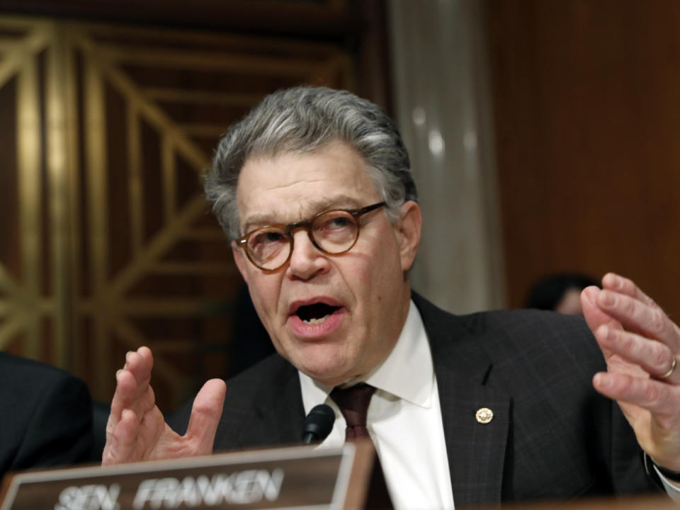 Ein ehemaliger “Saturday Night Live”-Comedian könnte als Trump-Nachfolger infrage kommen: Der demokratische Senator Al Franken gilt als großer Favorit um eine Präsidentschaftskandidatur. (Bild-Copyright: Alex Brandon/AP Photo)